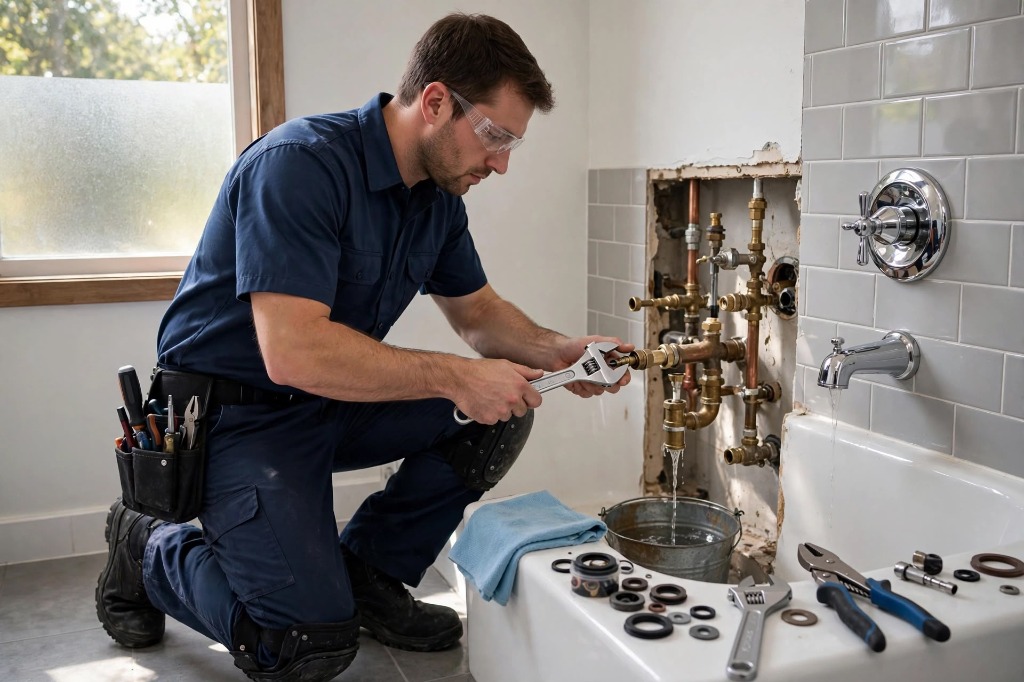Shower & Tub Faucet Repair in Harrisburg PA